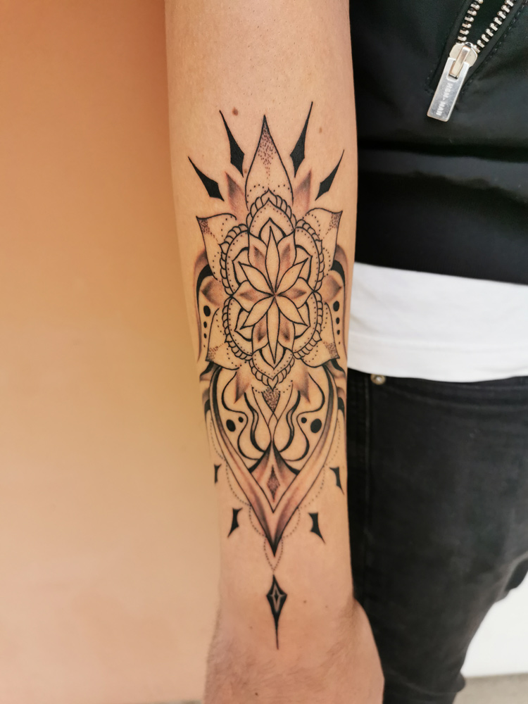 Tattoo de mandala en León